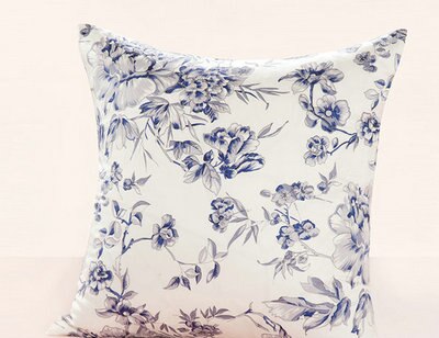 PURE SILK Zipper European Style Luxury Silk Pillow Cushion Cover,Christmas/Home/Car/Sofa decorative