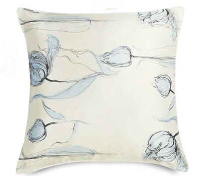 PURE SILK Zipper European Style Luxury Silk Pillow Cushion Cover,Christmas/Home/Car/Sofa decorative