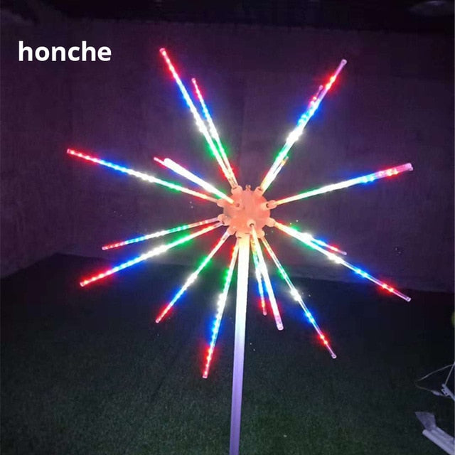 Magic LED Fireworks Light Remote control 12 Mode Function Waterproof Christmas Holiday Party Fairy Street Light Decoration