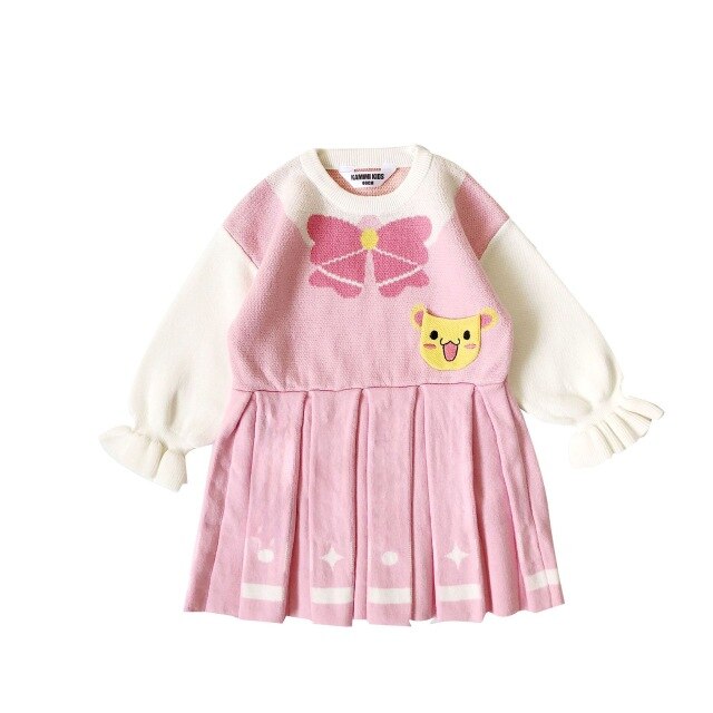 2019 kids dresses for girls cloth angel knit dresses baby girl christmas dress dress elegant tutu dress christmas clothes