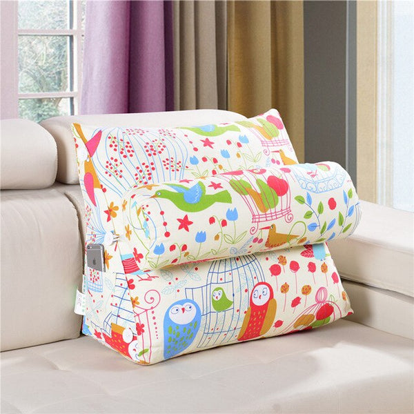 Triangular Cushion Bedside Cojines Decorativos Para Sofa Christmas Pillow Cover Christmas Pillow Cover 50C067