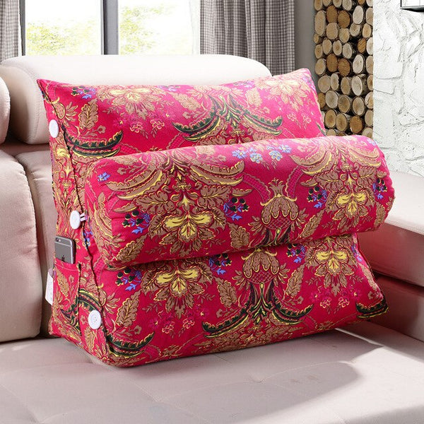 Triangular Cushion Bedside Cojines Decorativos Para Sofa Christmas Pillow Cover Christmas Pillow Cover 50C067