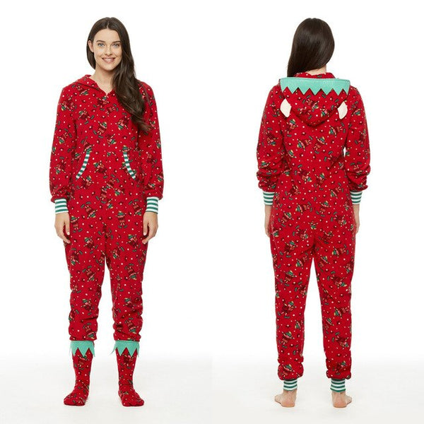 New Family Christmas Costume Halloween Costumes for Women Men Kids Parent-child Love Clothing Festive Family Gathering Dress