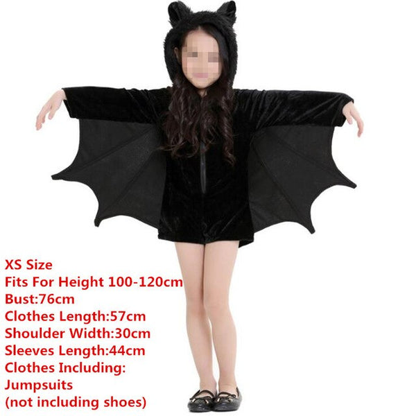 Children Boy Girls Women Men Bat Vampire Cosplay Performance Family Costumes Party Costume Halloween Christmas navidad