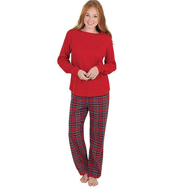 Family Matching Pajamas Set Christmas Mom Father Kid Baby Sleepwear Nightwear New Costume Clothes Xmas Family Match Set