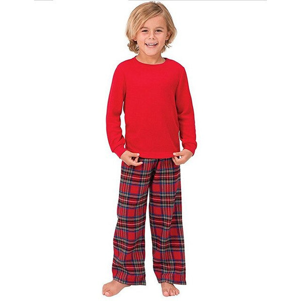 Family Matching Pajamas Set Christmas Mom Father Kid Baby Sleepwear Nightwear New Costume Clothes Xmas Family Match Set