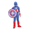 Umorden Captain America Costume Super Hero Cosplay Family Halloween Christmas Purim Carnival Costumes for Men Boys