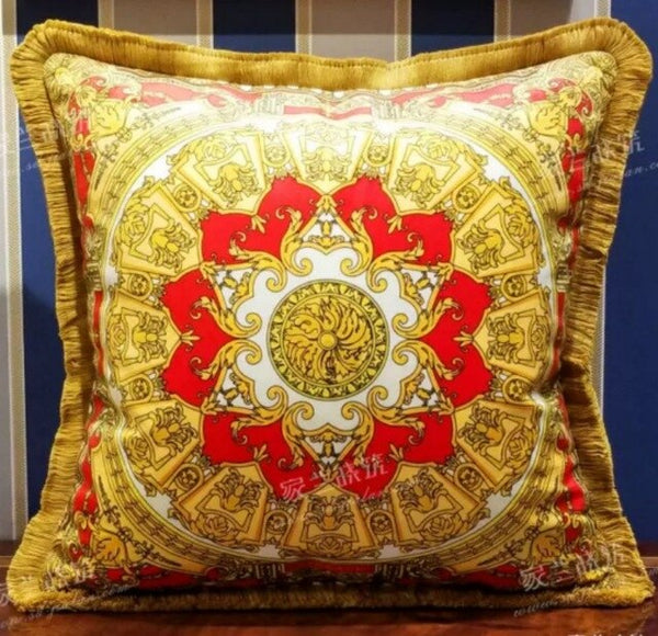 Luxury Velvet Cushion Cover Palace Customize Throw Pillow Covers Club Company Christmas Gift