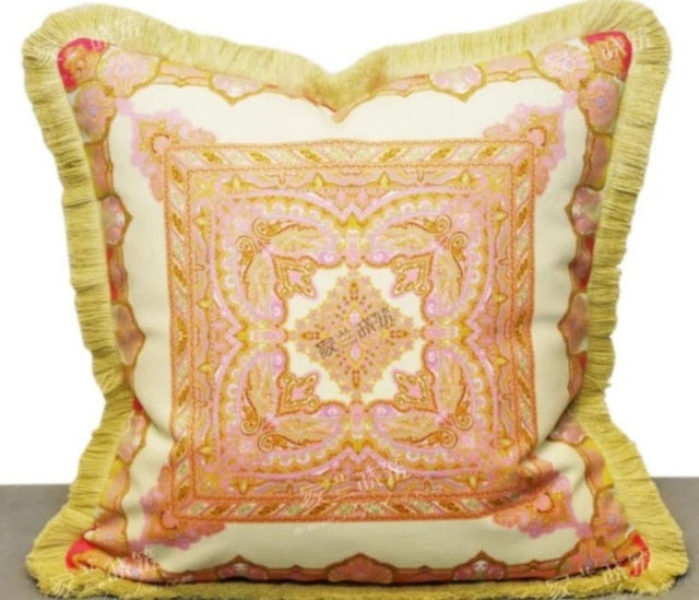 Luxury Velvet Cushion Cover Palace Customize Throw Pillow Covers Club Company Christmas Gift
