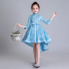 Half Sleeves Puffy Little Girls Dresses Kids Princess Wedding Ball Gowns Teen Party Dress Children Clothing Christmas Clothes