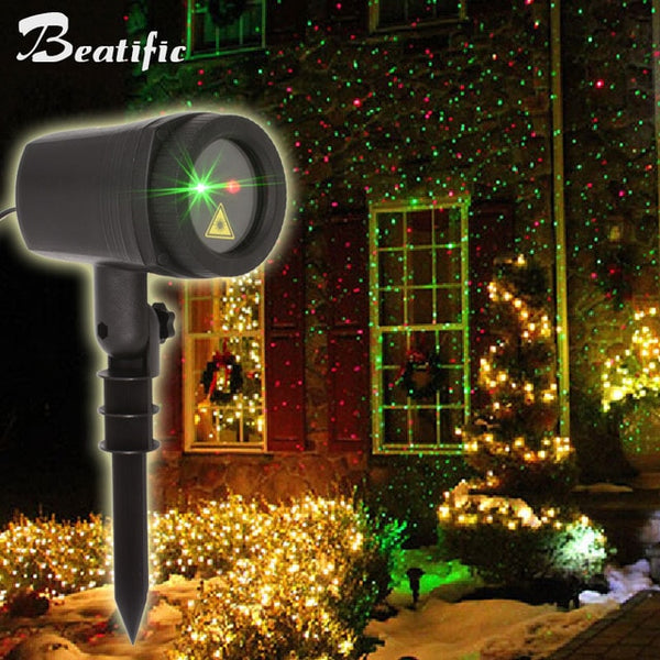 2019 Star Christmas Lights Outdoor Laser Projector Showers Christmas Tree Light New Year Eve Holiday Decorations for Home