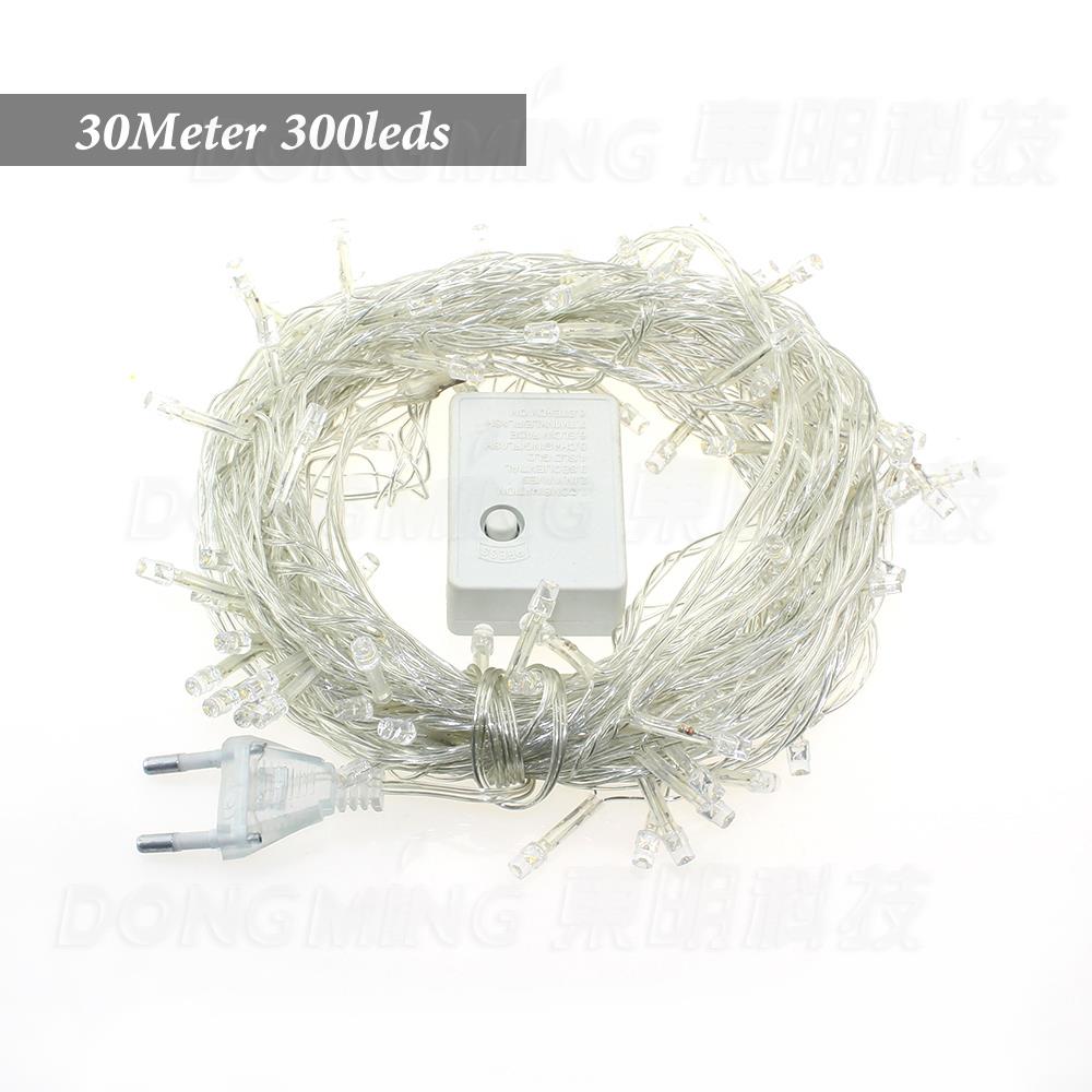 2016 NEW HOT!!! LED Christmas Tree Light 30M 300 Led String  AC110V/220V led christmas lights decoration fairy light