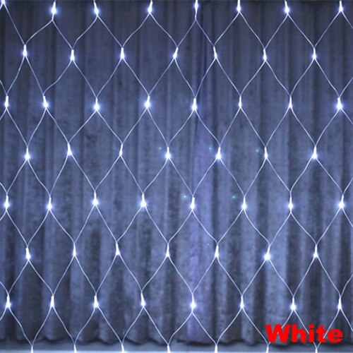 EU AC 220V 4Mx6M 750Leds LED Fishing Net Mesh Fairy String Net Lights for Christmas Party Wedding Outdoor Garland Decoration