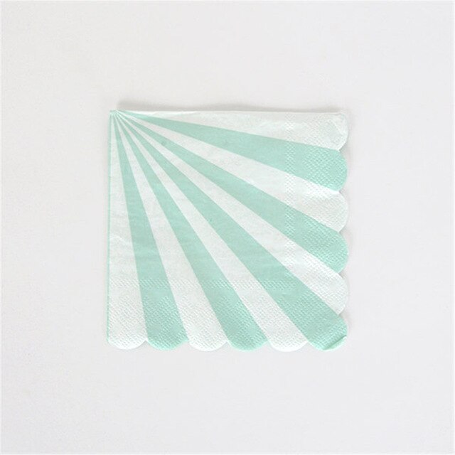 100pcs Pink Shell Paper Napkin Party 100% Virgin Wood Paper Napkin For Wedding Baby Birthday Home Decoration Supplies