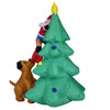 1.8m Xmas Tree Inflatable mode Ornament Merry Christmas Party Decoration Home Courtyard Ornament 3D Christmas Tree Doll A301010