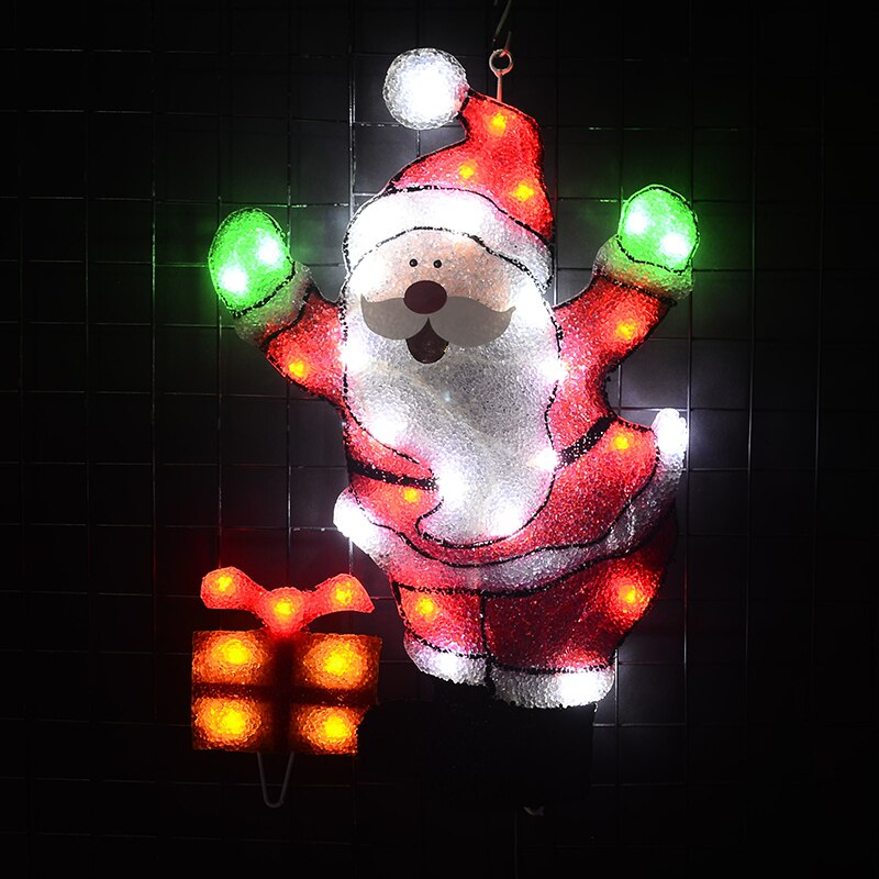 24V festival lights EVA Santa clause - 21 in. Tall decoration home christmas light garden decor party lights navidad 2018