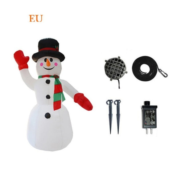 Snowman Christmas Inflatable Light for Outdoor Party Home Decoration Christmas Blower Party Lighting Supplies