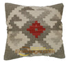 Wool Kilim Floral Pillow / Cushion Cover Handmade Woven Bed Head Cushions New Wool Woolen Needlepoint Christmas Round Cushion