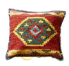 Wool Kilim Floral Pillow / Cushion Cover Handmade Woven Bed Head Cushions New Wool Woolen Needlepoint Christmas Round Cushion