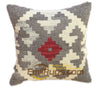 Wool Kilim Floral Pillow / Cushion Cover Handmade Woven Bed Head Cushions New Wool Woolen Needlepoint Christmas Round Cushion