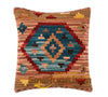 Wool Kilim Floral Pillow / Cushion Cover Handmade Woven Bed Head Cushions New Wool Woolen Needlepoint Christmas Round Cushion