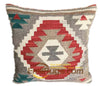 Wool Kilim Floral Pillow / Cushion Cover Handmade Woven Bed Head Cushions New Wool Woolen Needlepoint Christmas Round Cushion