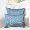 New Embroidery Flower Birds Orchid Ethnic Cover Pillow Cushion Case Christmas Home Decor Chinese Sofa Chair Lumbar Pillow Cover