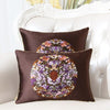 Latest Embroidery Fish Joyous Silk Cushion Cover Pillow Case Christmas Home Decoration Sofa Chair Chinese style Pillow Cover