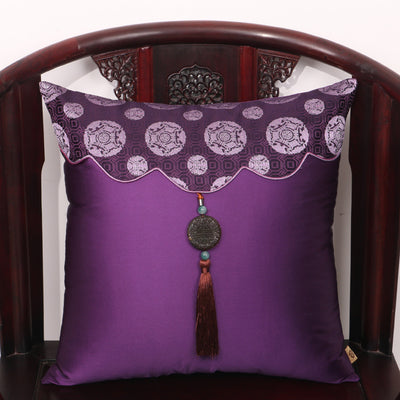 Luxury Jade Patchwork Natural Mulberry Silk Pillow Case Cushion Cover Christmas Sofa Chair Covers China Cushion Decor