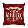 Hot Selling Drop Shipping Christmas Pillow Case Sofa Waist Throw Cushion Cover Home Christmas Pillow Covers Decorative ZY853