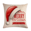 Hot Selling Drop Shipping Christmas Pillow Case Sofa Waist Throw Cushion Cover Home Christmas Pillow Covers Decorative ZY853