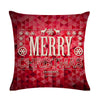 Hot Selling Drop Shipping Christmas Pillow Case Sofa Waist Throw Cushion Cover Home Christmas Pillow Covers Decorative ZY853