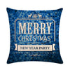 Hot Selling Drop Shipping Christmas Pillow Case Sofa Waist Throw Cushion Cover Home Christmas Pillow Covers Decorative ZY853