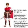 Women Men Kids Acient Rome Knight Costume Family Warrior Cosplay Costumes Carnivals Fancy Dress Supplies Purim Christmas