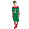 2019 Women Men Boy Girl Christmas Santa Claus Costume Kids Adults Four Family Green Elf Cosplay Costumes Carnival Party Set