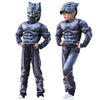 Adult Black Panther Cosplay Costume Avengerss Endgam Superhero Jumpsuit With Masks Boys and Father Christmas Family Matching Set