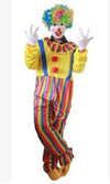 Hot 2017 Adult kids clown costumes for boys halloween cosplay costumes Family clothes Magician Clothing Christmas Clown Costume