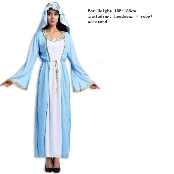 Women Men Arab Prince Princess Cosplay Robe Costume Adults Family Performance Costumes Party Dress Role Play Purim Christmas