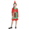 Eraspooky 2019 Christmas Elf Cosplay Kids Santa Claus Costume Adult Family Matching Clothes New Year Carnival Group Fancy Dress