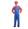 Children Family Funy Luigi Bros Plumber Purim Costume Fancy Dress Christmas Party 2019 Adult Super Mario Cosplay Costumes