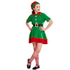 Classic Christmas Elf Cosplay For Children Christmas Spirit Costume Adult Women Santa Claus Dress Kids Xmas Hat Family Outfit