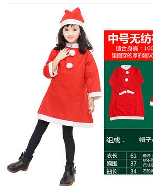 2017 Christmas costumes santa claus Adult Kids clothing halloween costumes New year clothes Christmas Family suit AMBESTPARTY