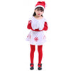 Lady/Women, Men, Girls, Boys Christmas Elf Costume Christmas Family Costume