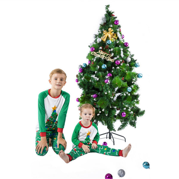 Christmas Parent-child Costume Family Matching Outfits Christmas Casual Printing Long Sleeve Autumn Parent-child Costume