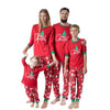 Christmas Parent-child Costume Family Matching Outfits Christmas Casual Printing Long Sleeve Autumn Parent-child Costume