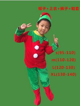 Hot 2017 Christmas costumes santa claus Clothing Halloween Cosplay costumes Christmas Elf Costume Family clothes AMBESTPARTY