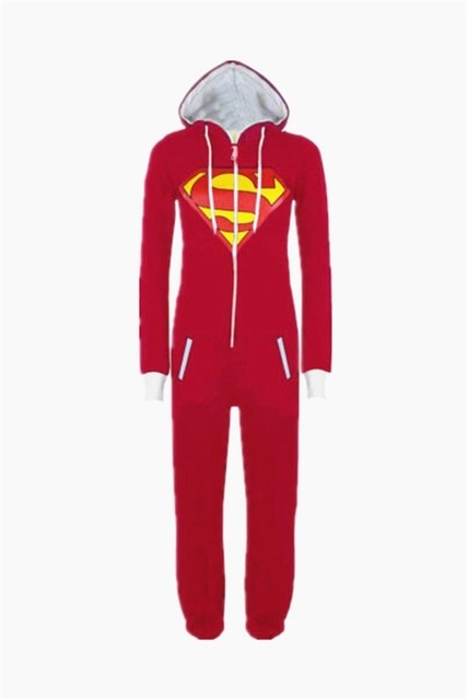 Winter Matching Family Christmas Pajamas Women Men's Homem Pijama Hombre Adults Onesie Super Man Cospaly Costumes