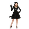 Black Cat Cosplay Costume Halloween Christmas Family Matching Clothing Boy Girl Fancy Sets Navidad Family Matching Clothes