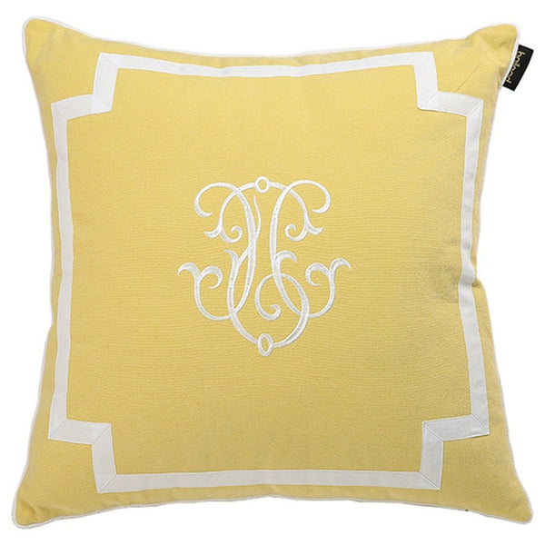 New Model Room Embroidery Pillowcase Pillow/Car Covers Cushion Cover for Christmas Home Sofa Pink Grey Yellow Wedding Decor