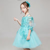 2018 Summer New Luxury Kids Girls Sling Princess Birthday Wedding Party Prom Dress Kids Pageant Long Dress Christmas clothes